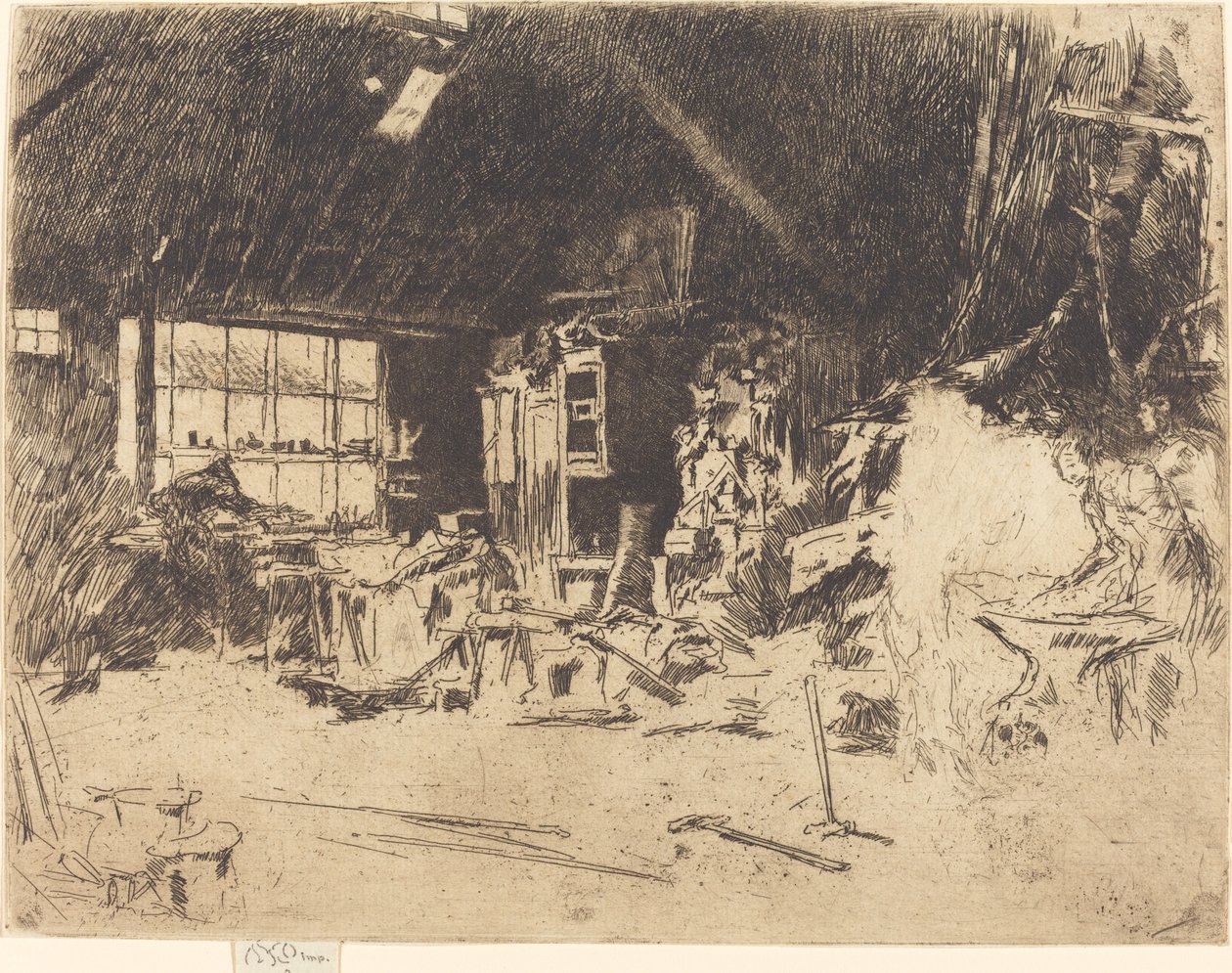 Kovárna, c. 1880. od James Abbott McNeill Whistler