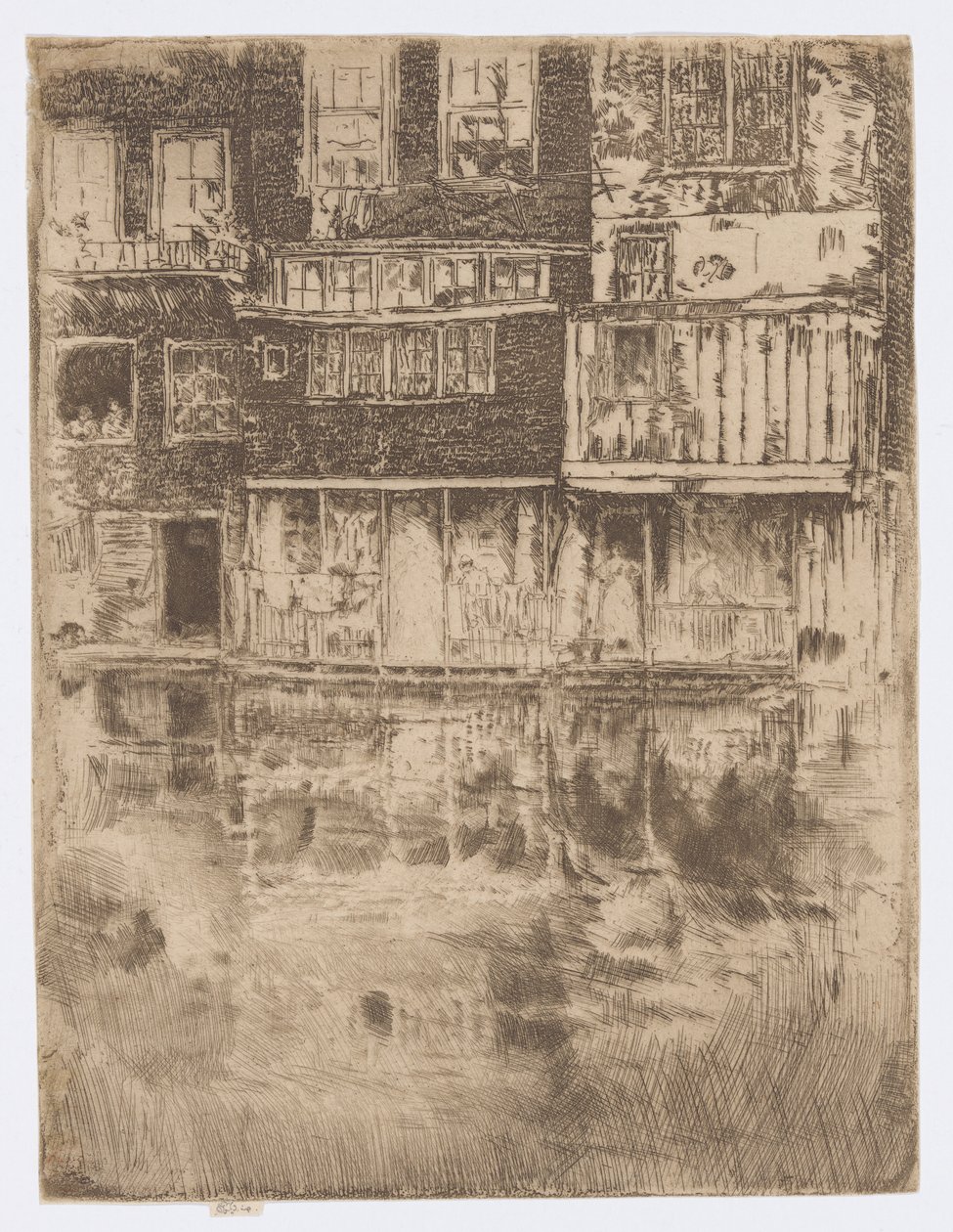 The Square House, Amsterdam od James Abbott McNeill Whistler