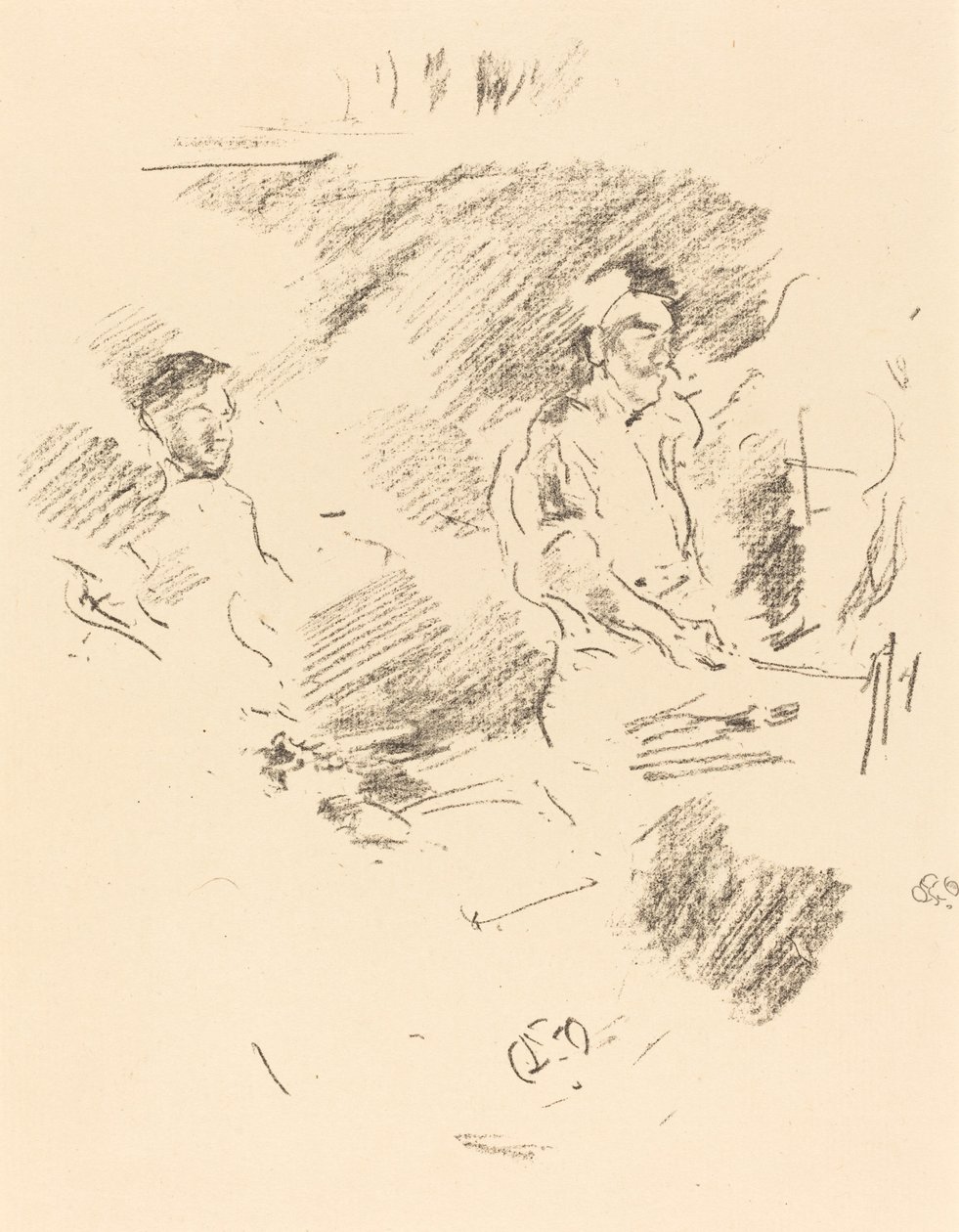 Silná paže, 1895. od James Abbott McNeill Whistler