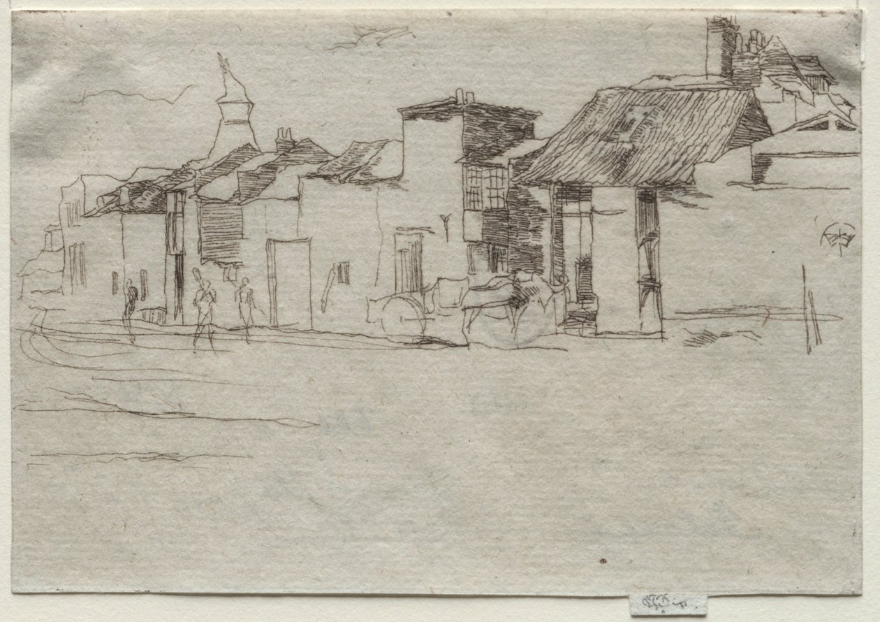 The Swan, Chelsea, c. 1870. od James Abbott McNeill Whistler