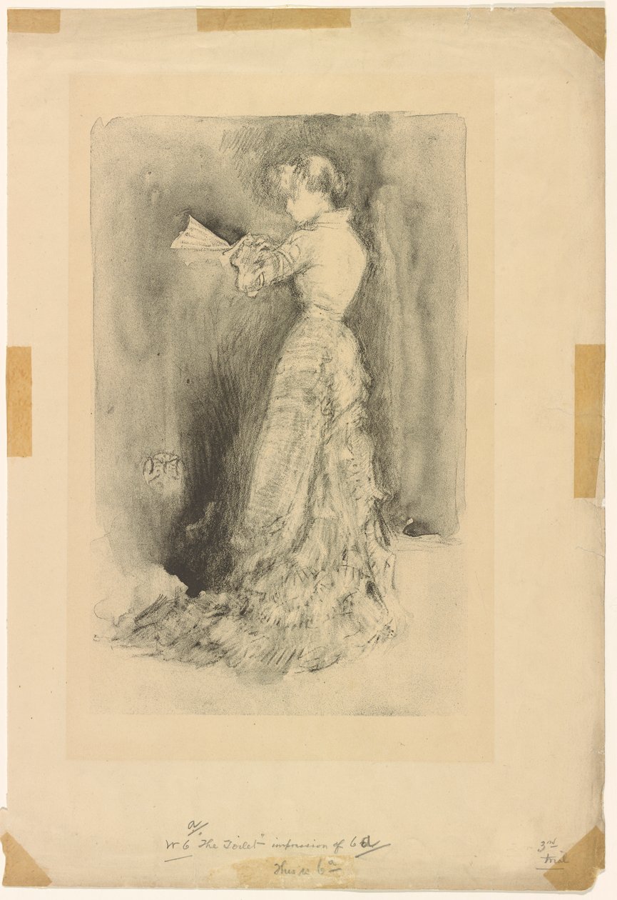 Záchod, 1878. od James Abbott McNeill Whistler