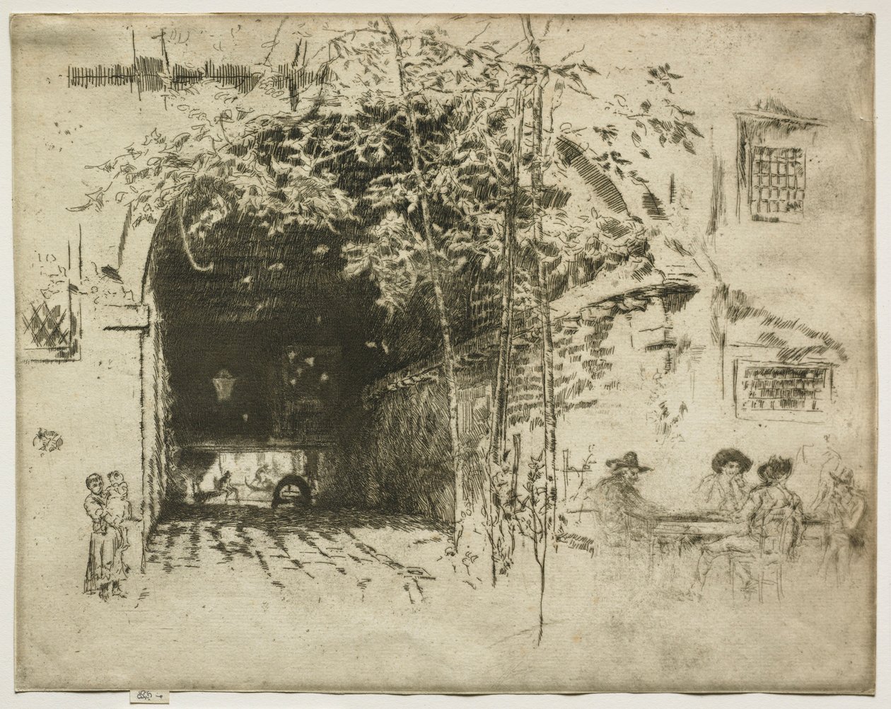 The Ferry, 1880. od James Abbott McNeill Whistler
