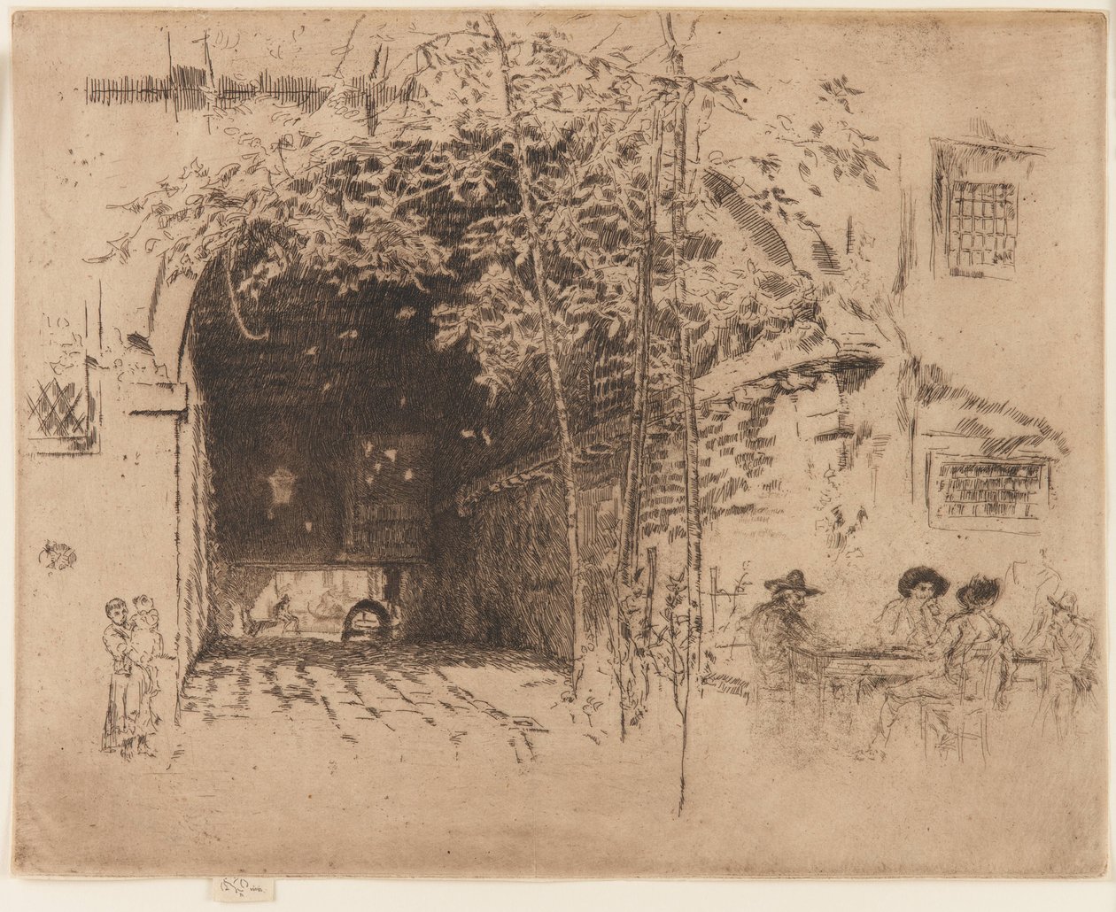 The Ferry, č. 2, 1879-1880. od James Abbott McNeill Whistler