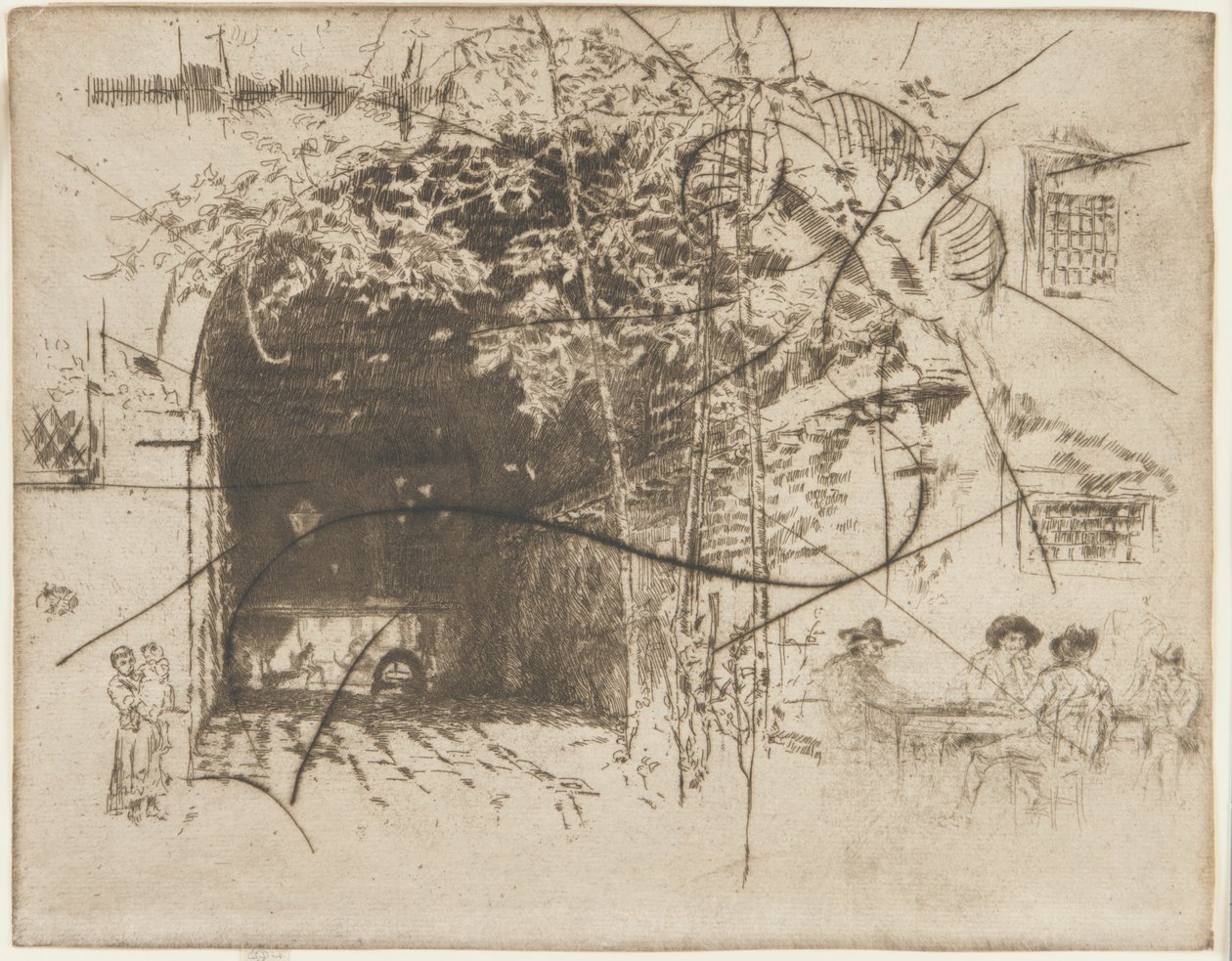 The Ferry, č. 2, 1879-1880. od James Abbott McNeill Whistler