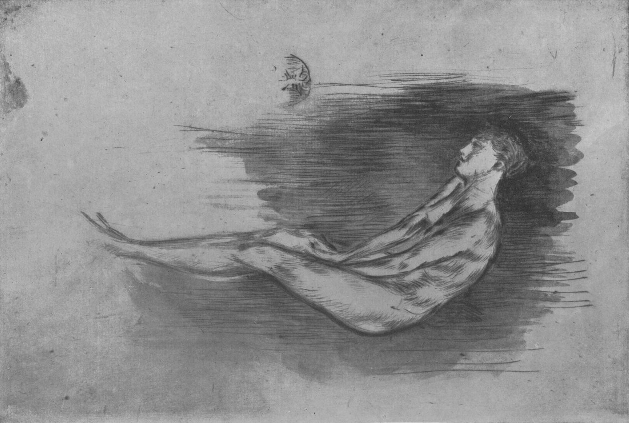 Tillie, Model, 1873, 1904 od James Abbott McNeill Whistler