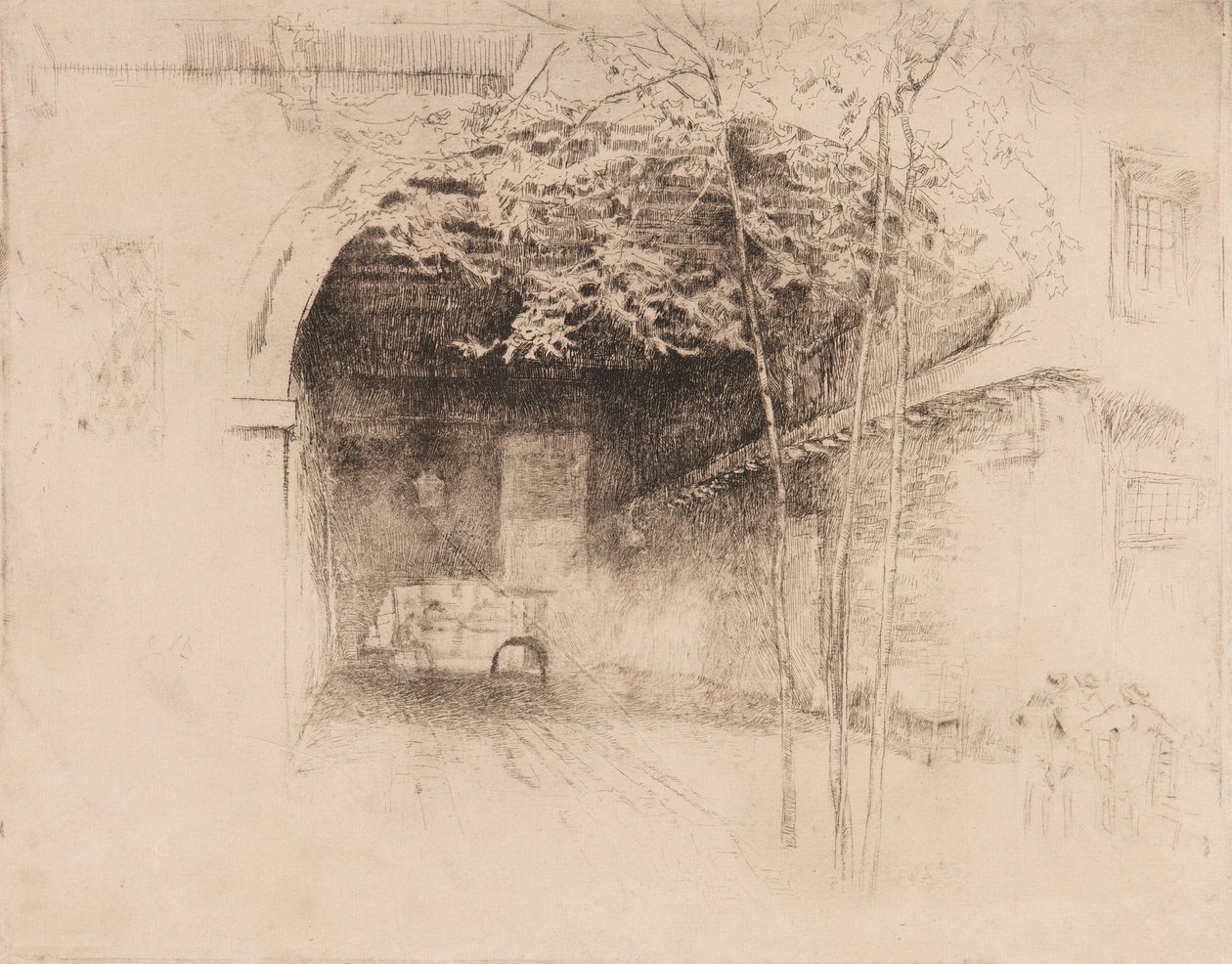 Ferry, 1879-1880. od James Abbott McNeill Whistler