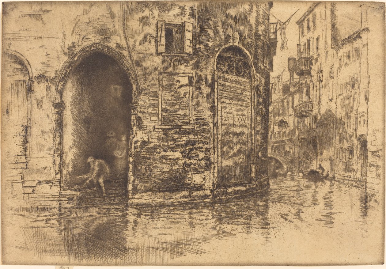 Dvoje dveře, 1880. od James Abbott McNeill Whistler