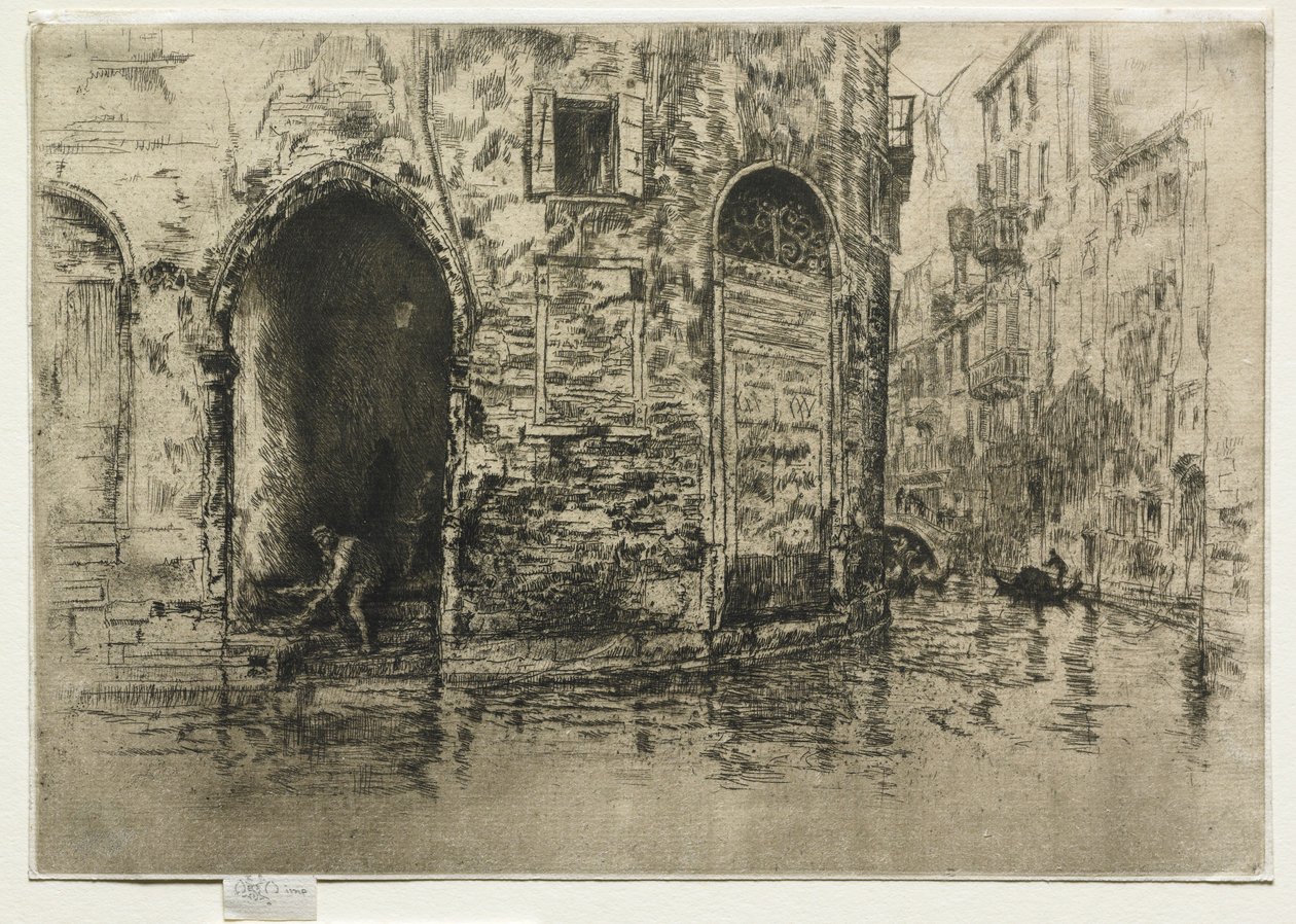 Two Doorways, 1880. od James Abbott McNeill Whistler