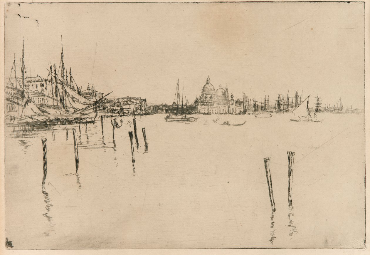 Benátky, 1879-1880. od James Abbott McNeill Whistler