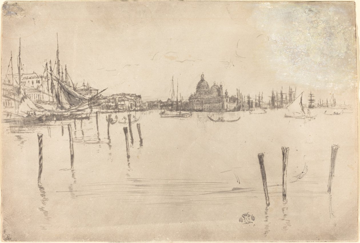 Benátky, 18791880. od James Abbott McNeill Whistler