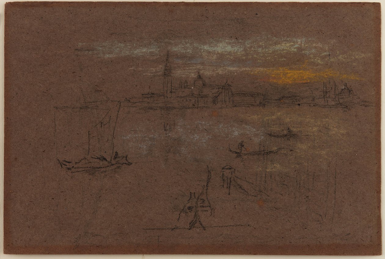 Benátky, 1880. od James Abbott McNeill Whistler