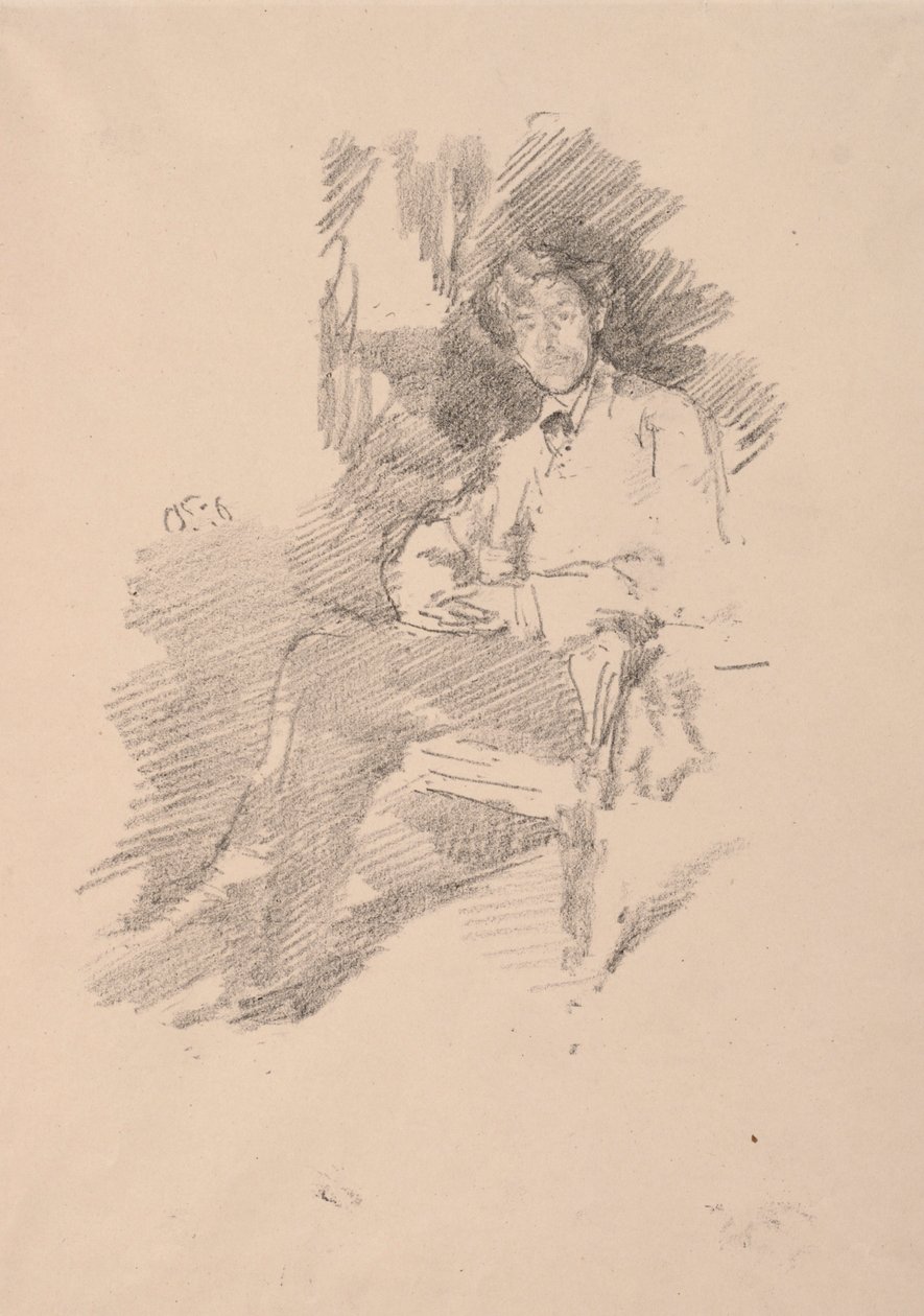 Walter Sickert, 1895. od James Abbott McNeill Whistler