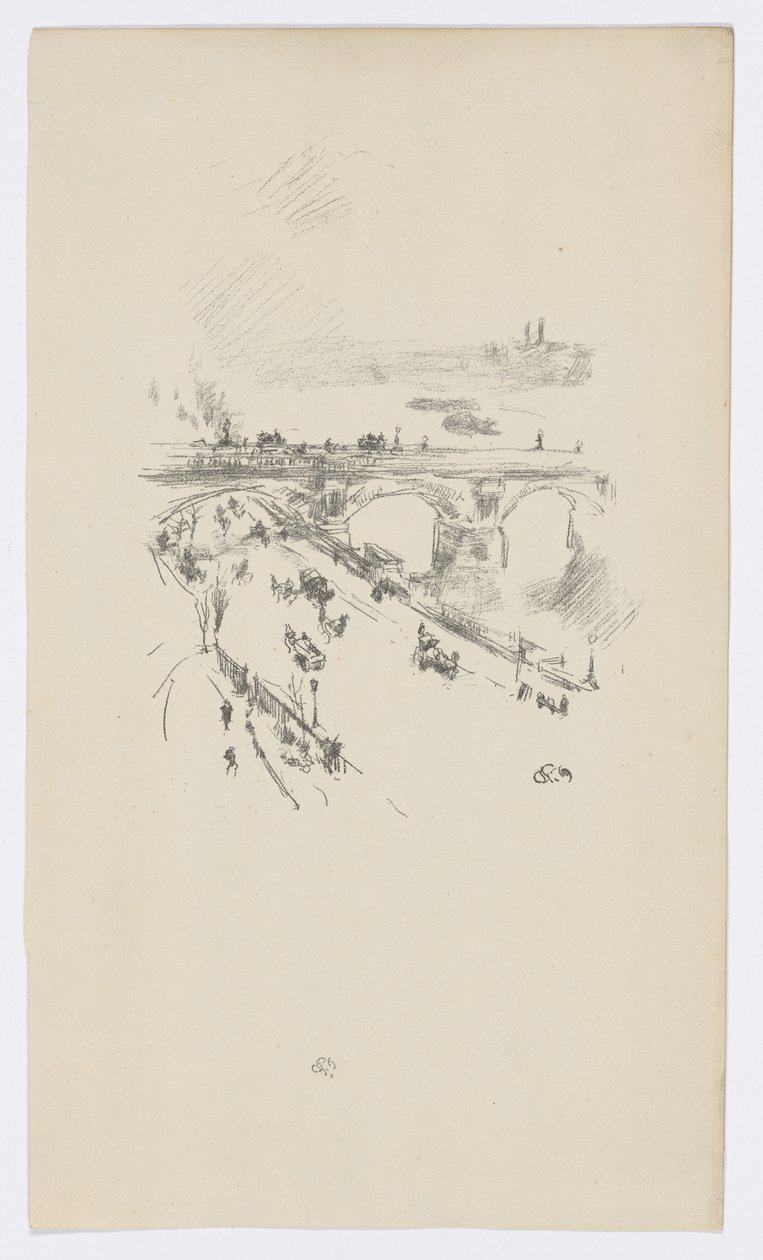 Most Waterloo od James Abbott McNeill Whistler