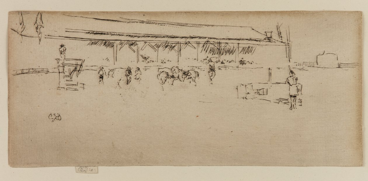 Divoký západ: Indiáni, 1887. od James Abbott McNeill Whistler