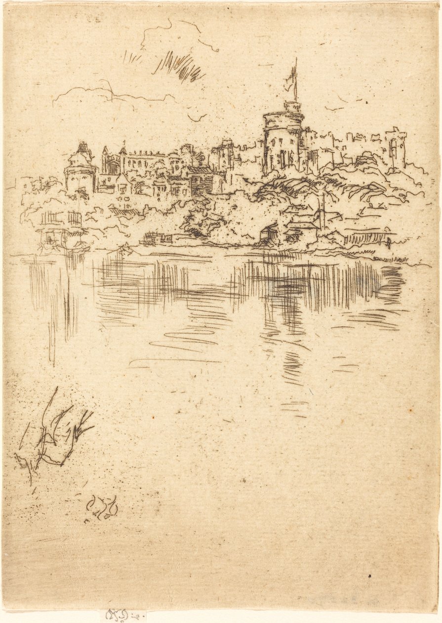 Windsor, č. 2, 1887. od James Abbott McNeill Whistler