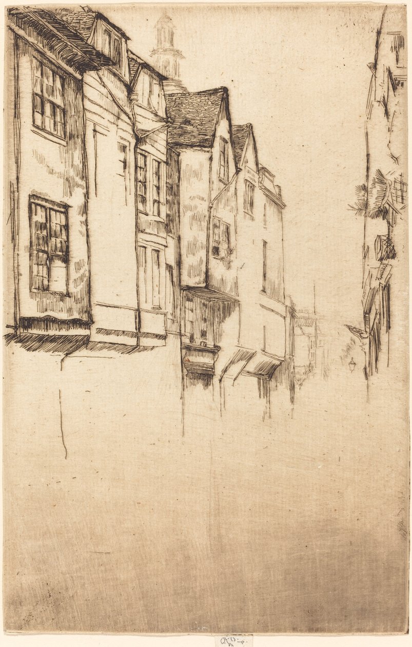 Velká ulice, 1877. od James Abbott McNeill Whistler