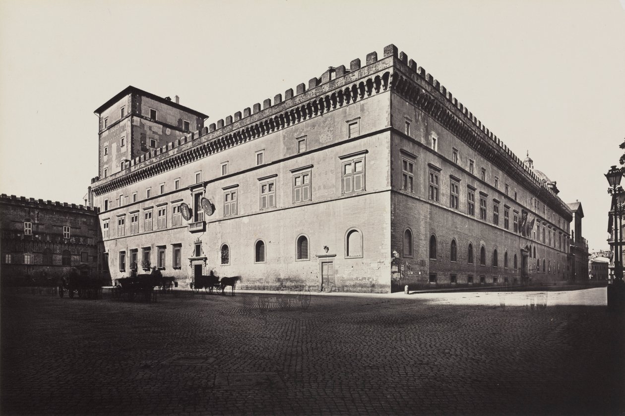 Benátský palác, c. 70. léta 19. století. od James Anderson