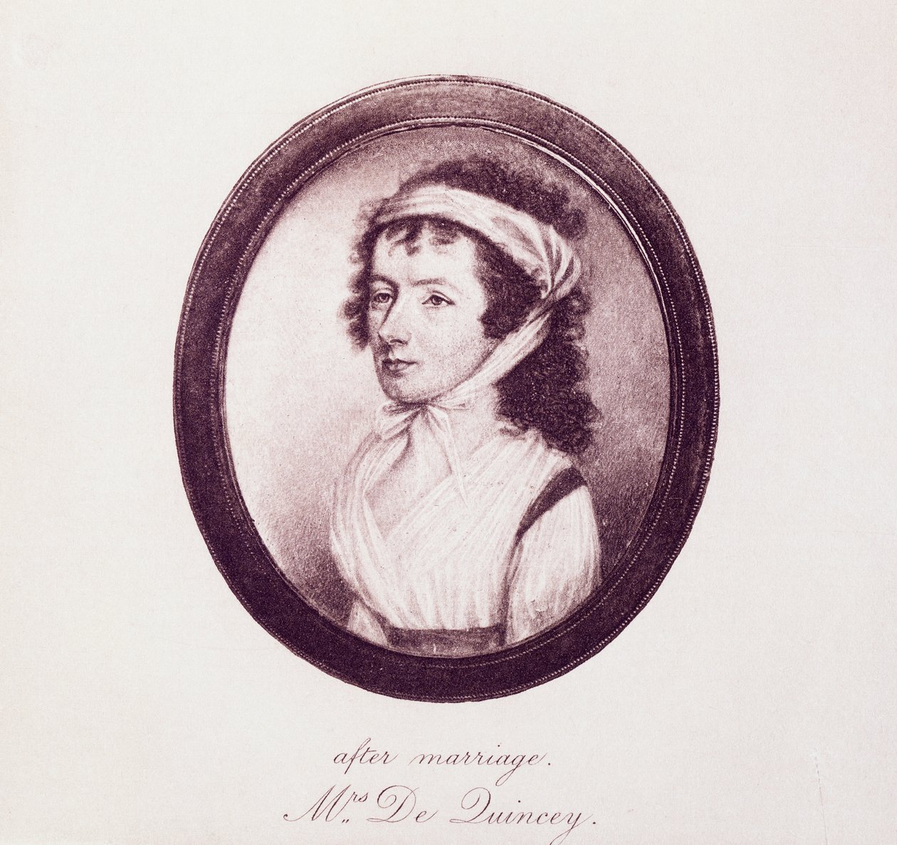 Portrét Margaret Simpsonové od James Archer