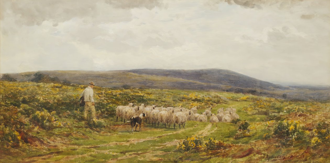 A Herefordshire Common, 1860-1900. od James Aumonier