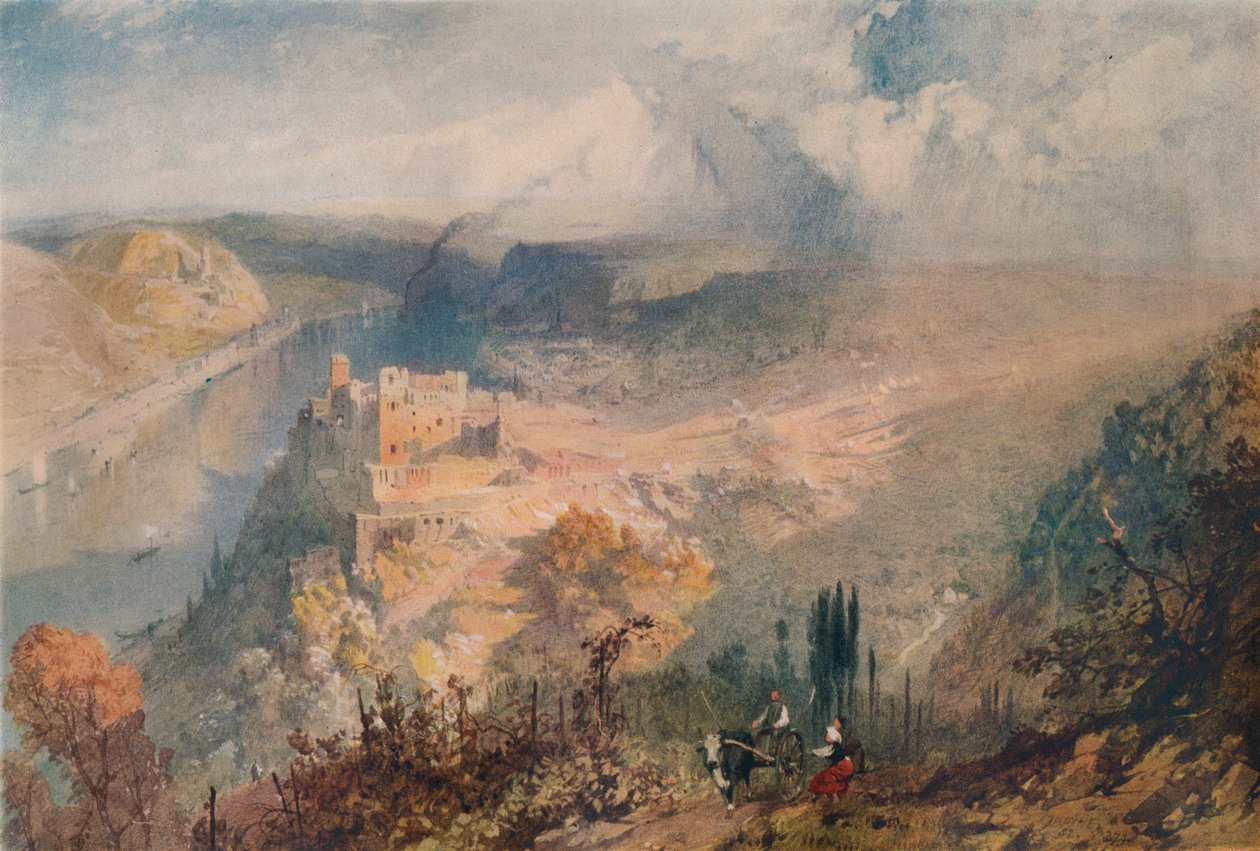 Na Rýně, 1852 od James Baker Pyne