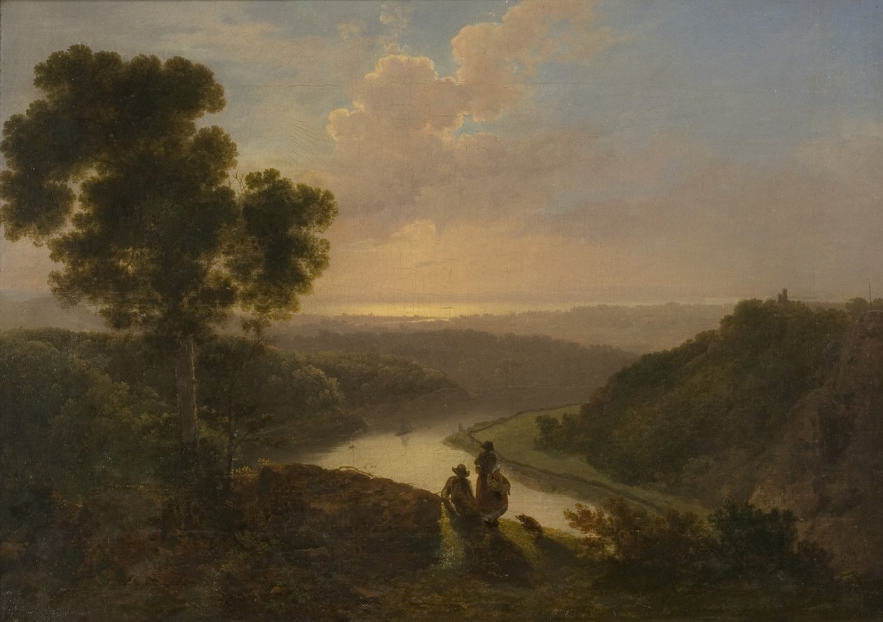 Pohled na Avon od James Baker Pyne