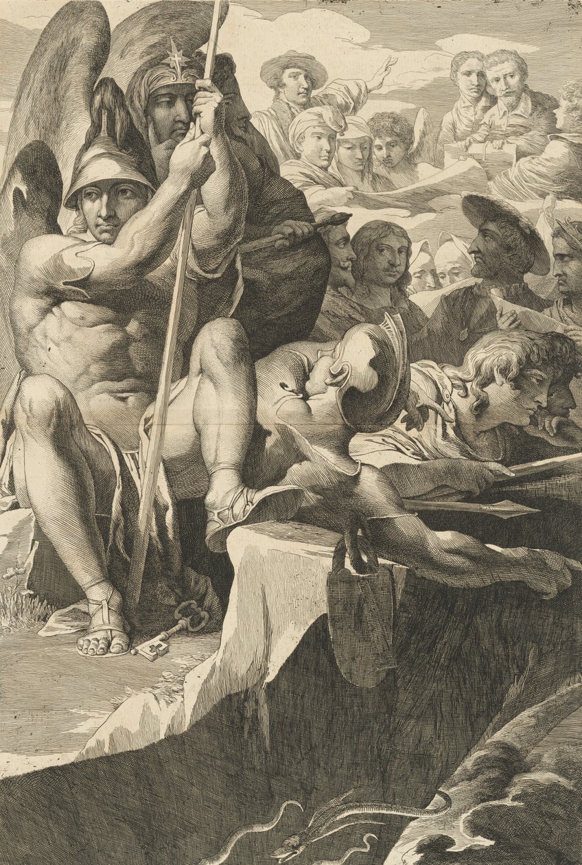 Andělské stráže, c. 1802. od James Barry