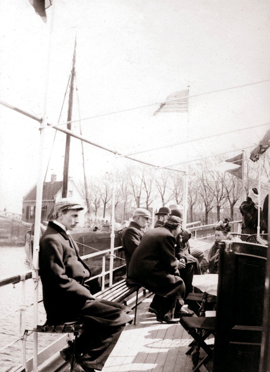 Lodní cestující, Broek, Nizozemsko, 1898. od James Batkin