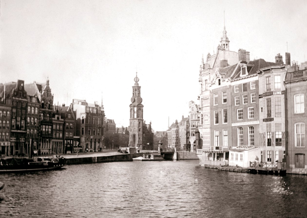 Canal, Amsterdam, 1898. od James Batkin