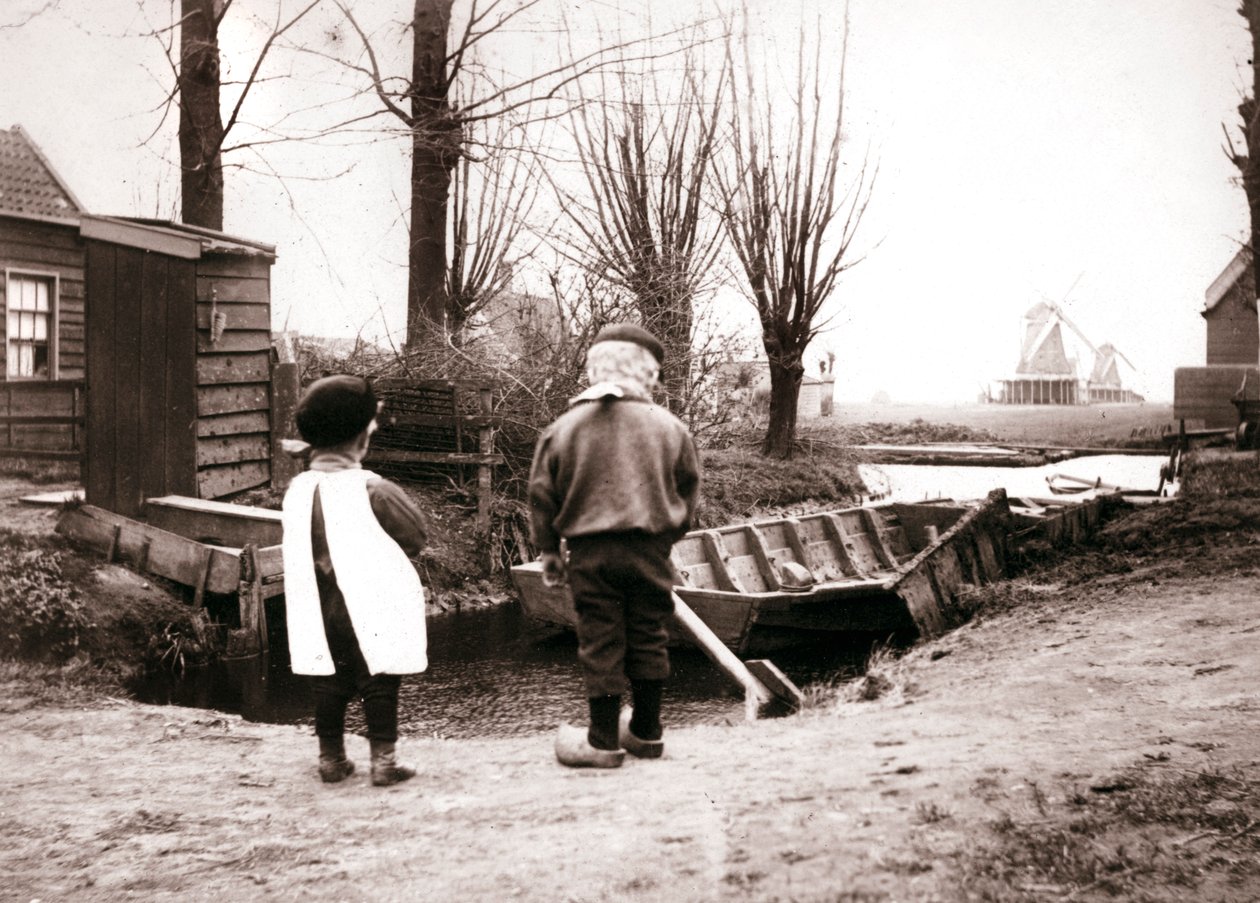 Děti, Laandam, Nizozemsko, 1898. od James Batkin