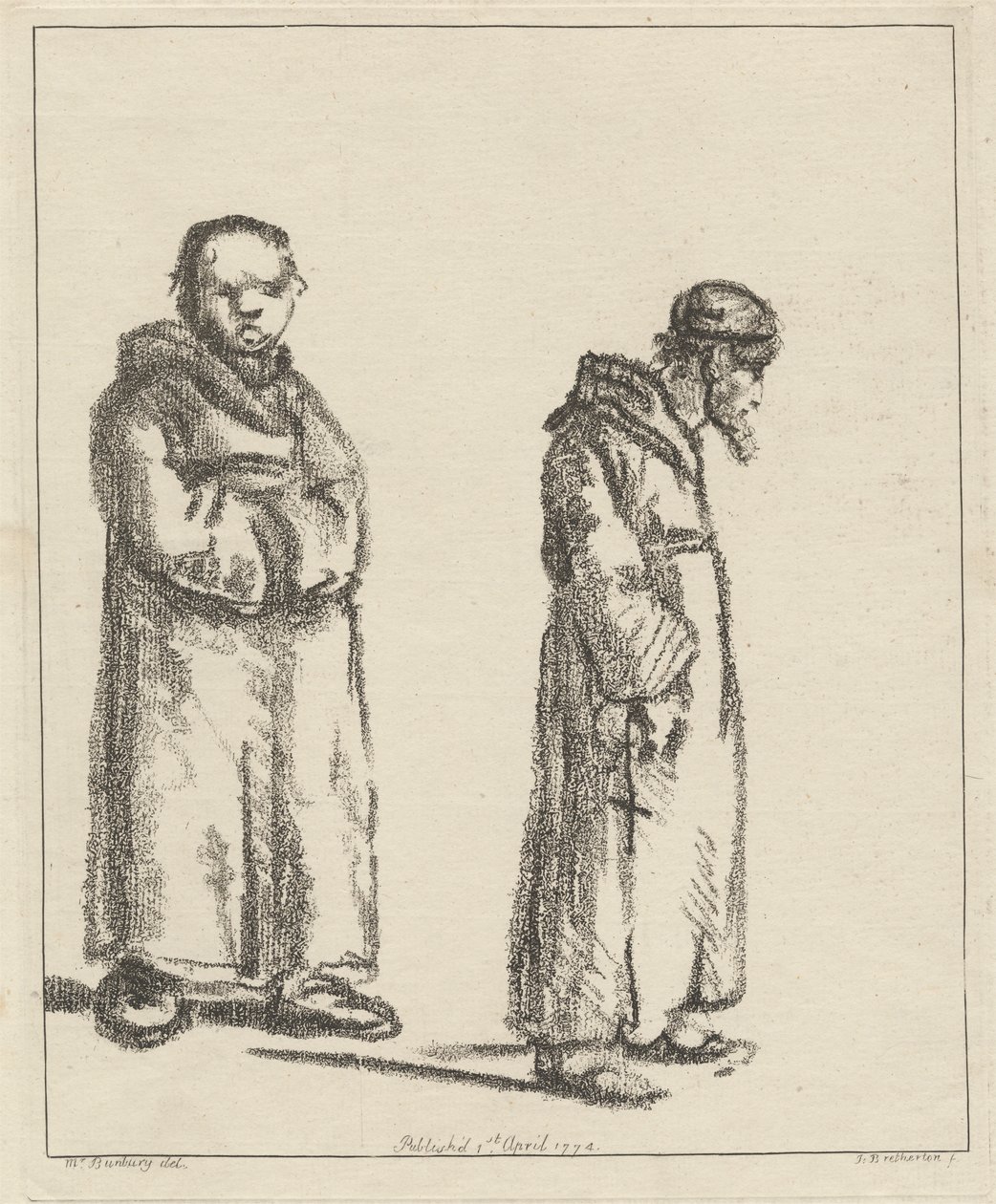 Dva mniši od James Bretherton
