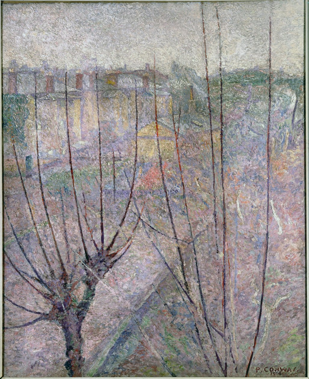 Pollarded Trees, Ashford od James Brown