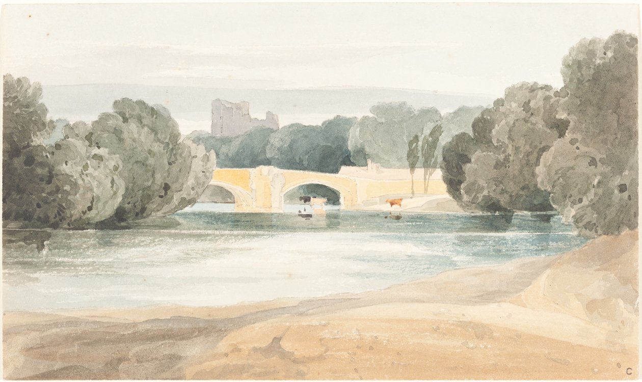Most v Knaresborough, c. 18021804. od James Bulwer