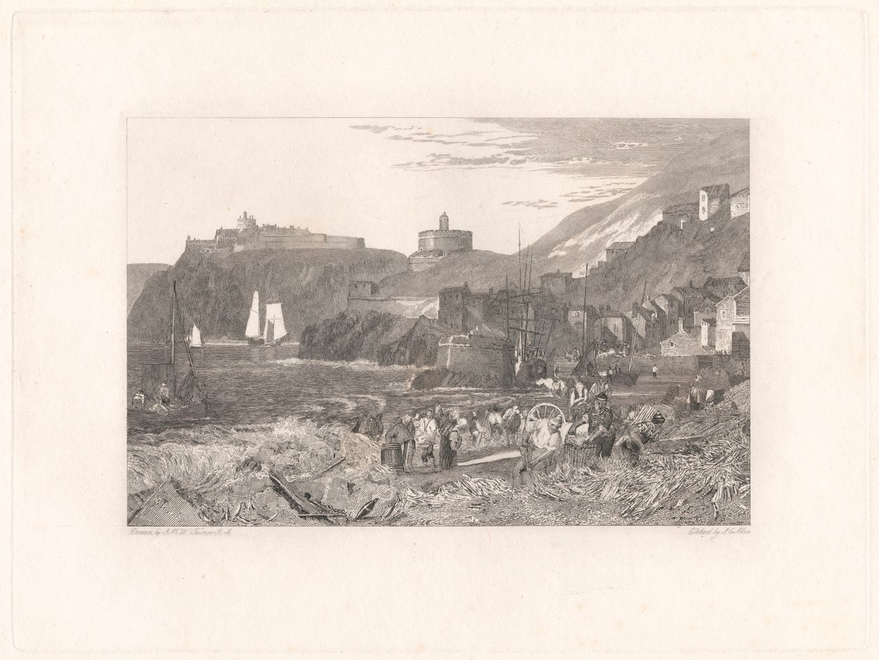 St. Mawes, Cornwall od James C. Allen