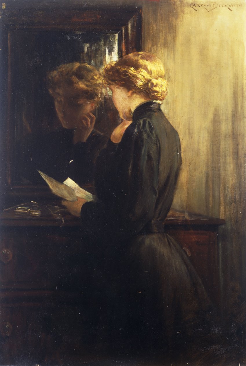 Dopis, 1910 od James Carroll Beckwith
