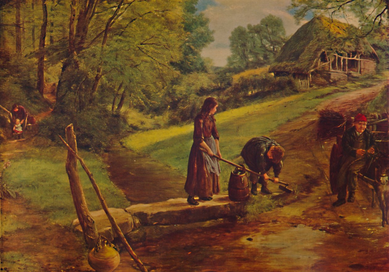 A Devonshire Stream, 1864, 1935 od James Clarke Hook