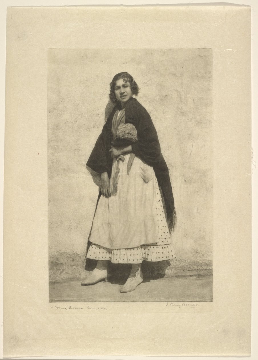 Mladá Gitana, Granada od James Craig Annan