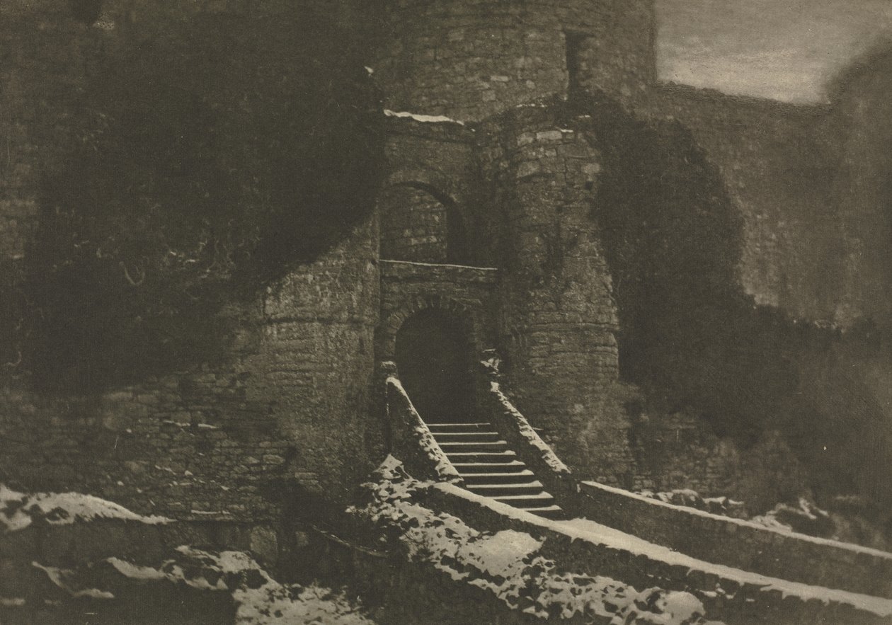 Práce s kamerou: Hrad Harlech, 1910. od James Craig Annan