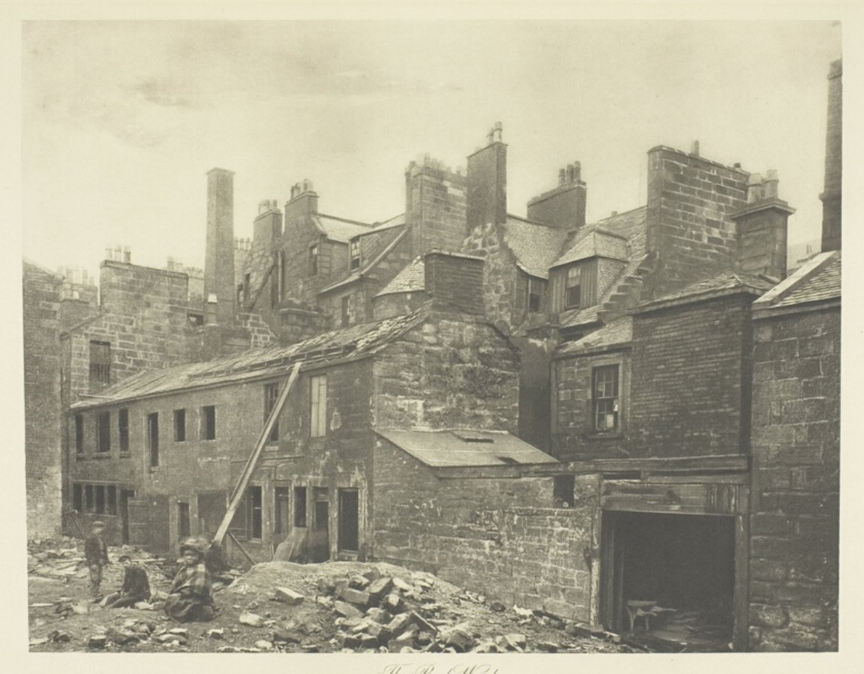 The Back Wynd od James Craig Annan