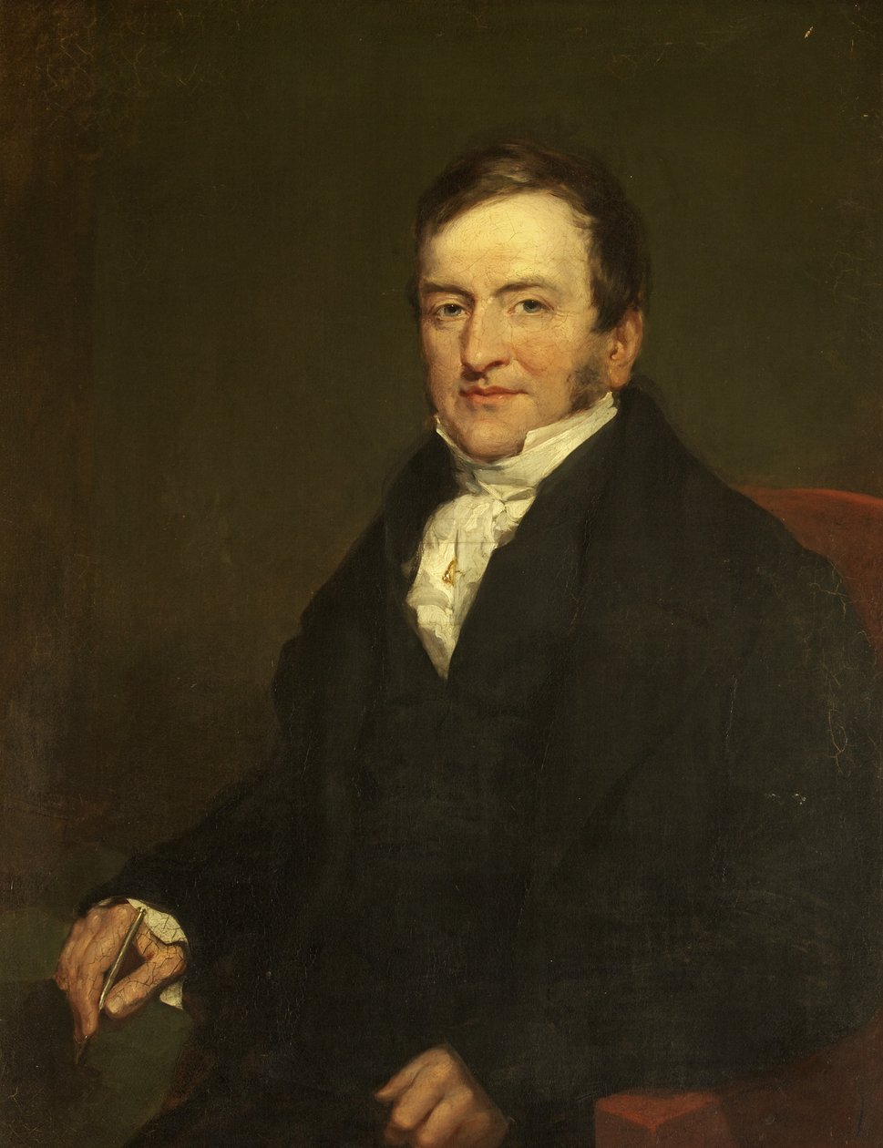 John Cox, kolem roku 1840 (olej na plátně) od James Curnock