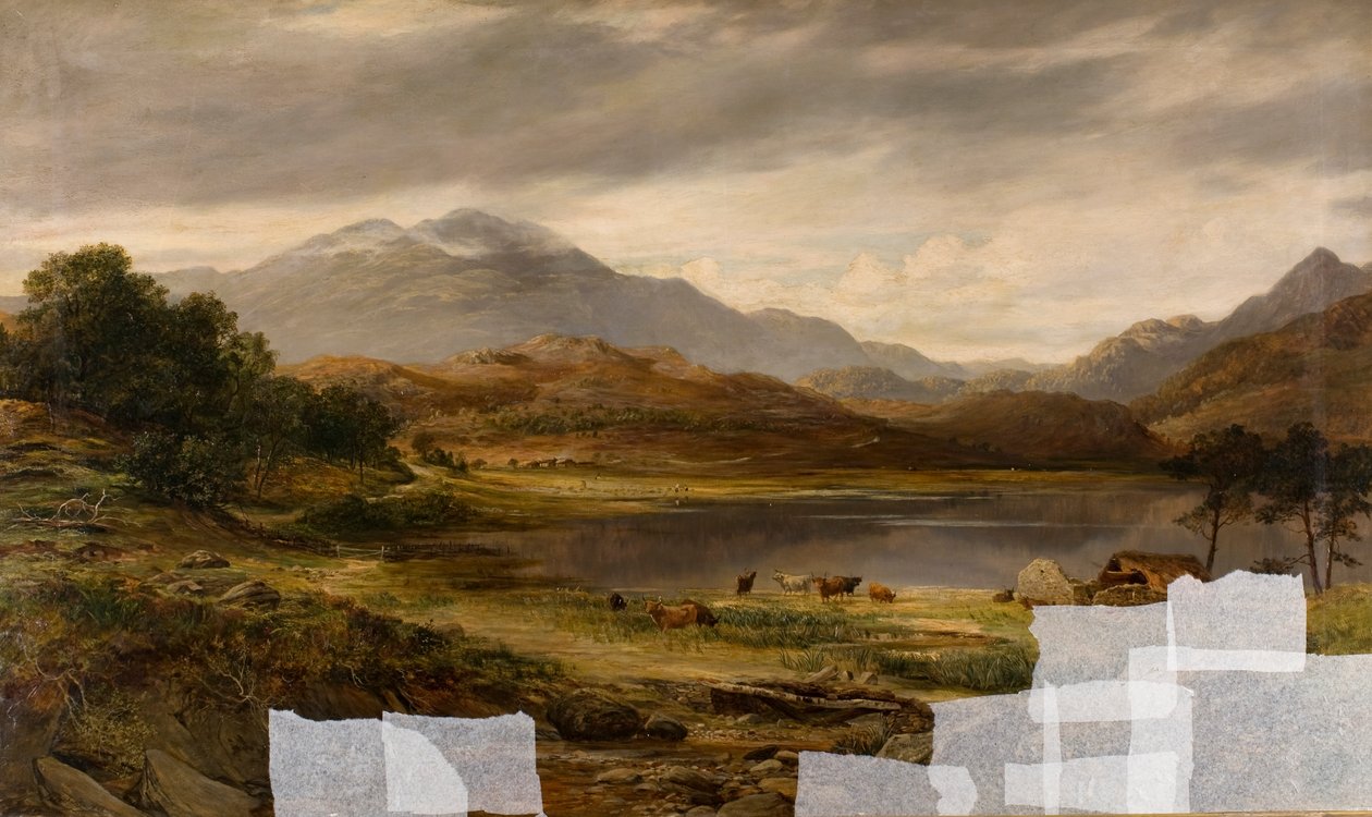Vedoucí jezera Loch Vennacher od James Docharty