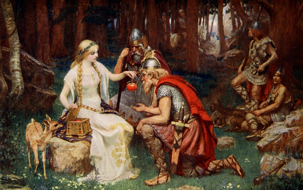 „Idun a jablka“, 1890. od James Doyle Penrose
