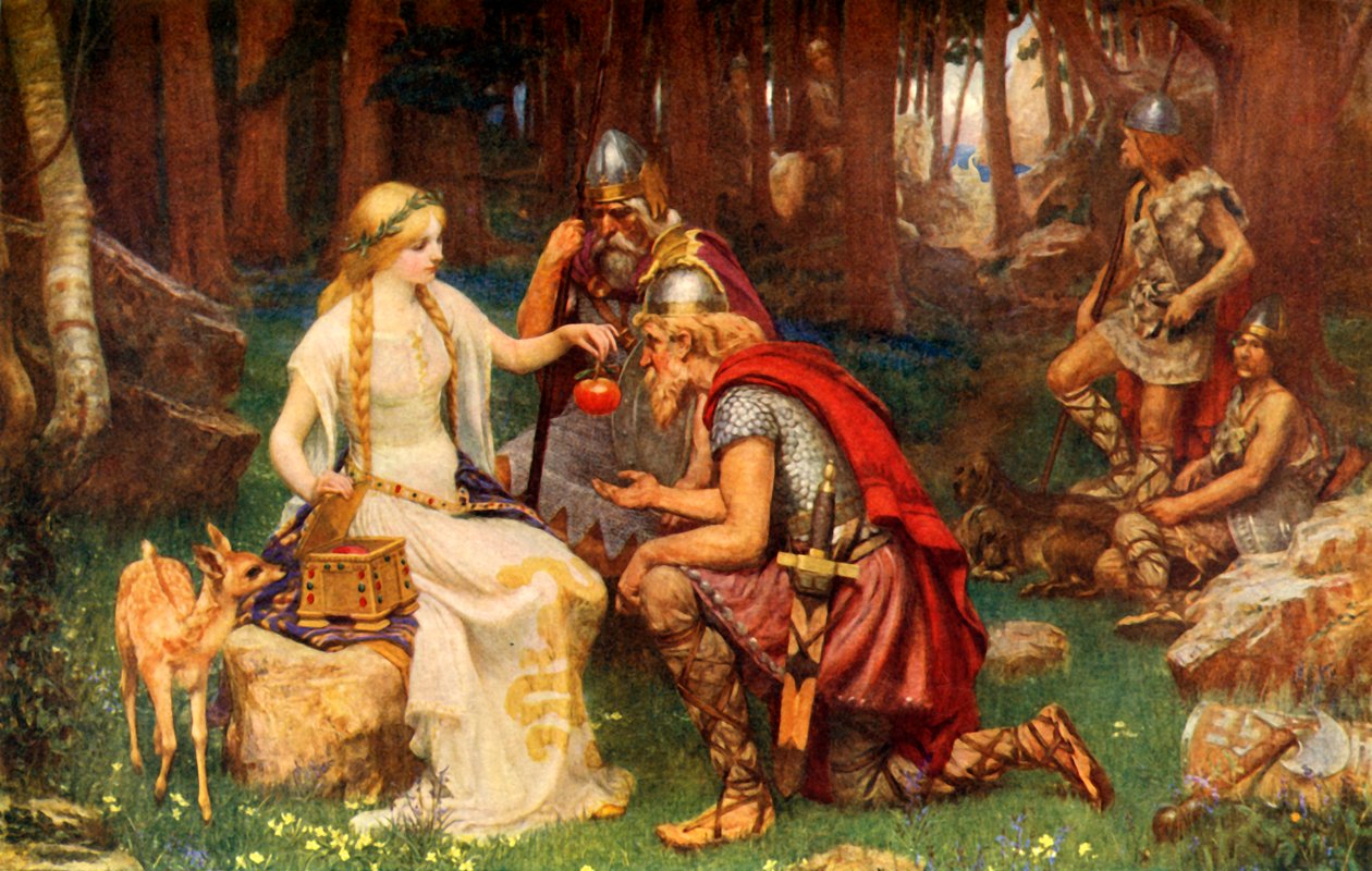 „Idun a jablka“, 1912. od James Doyle Penrose