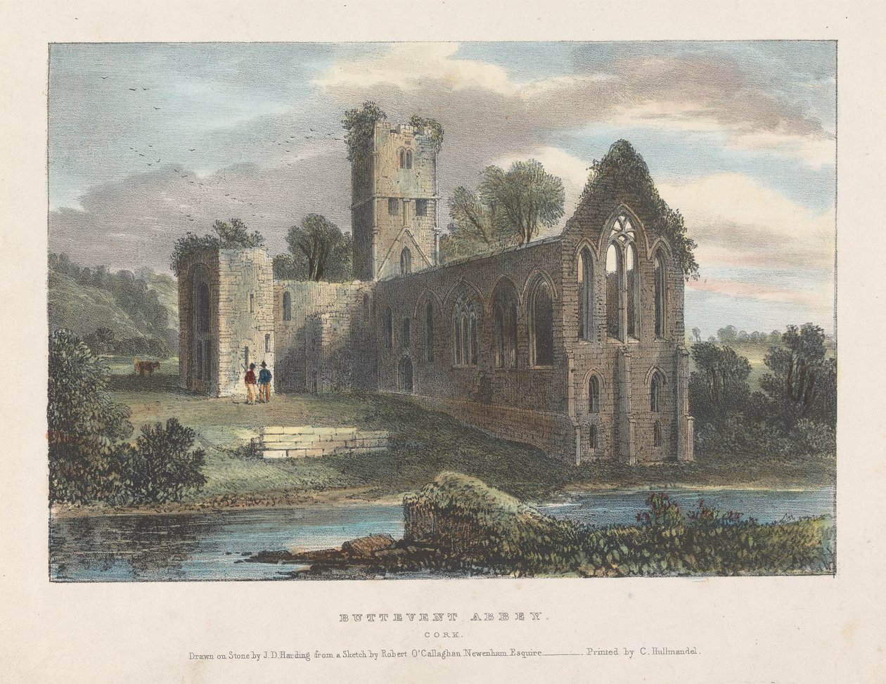 Buttevent Abbey od James Duffield Harding