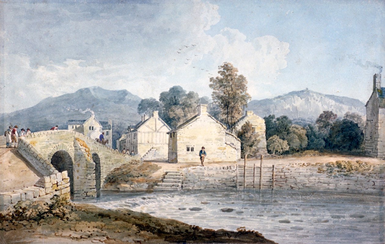 „Vchod do Keswicku, Cumberland“, 19. století. od James Duffield Harding