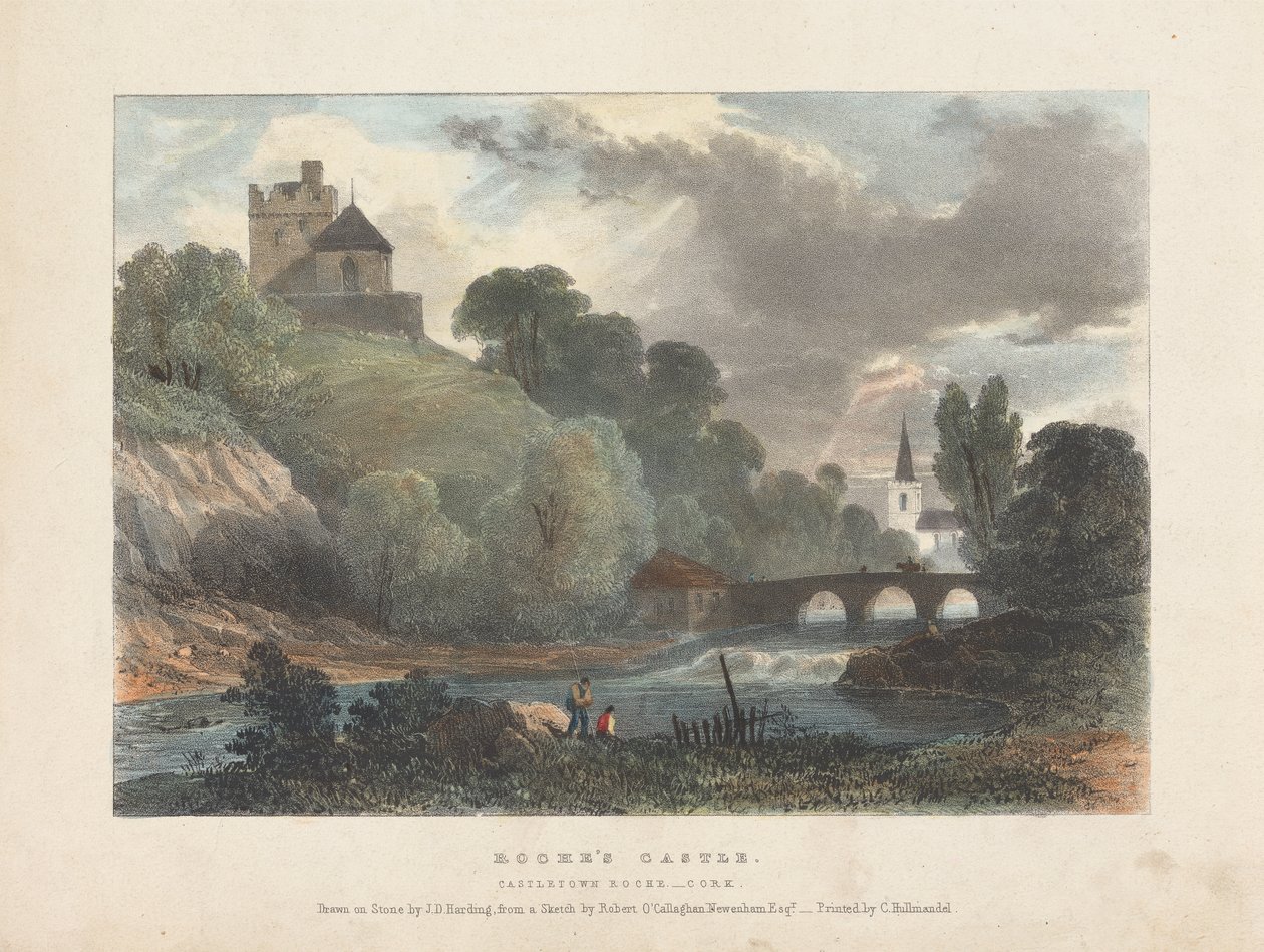 Rocheův hrad, Castletown Roche od James Duffield Harding