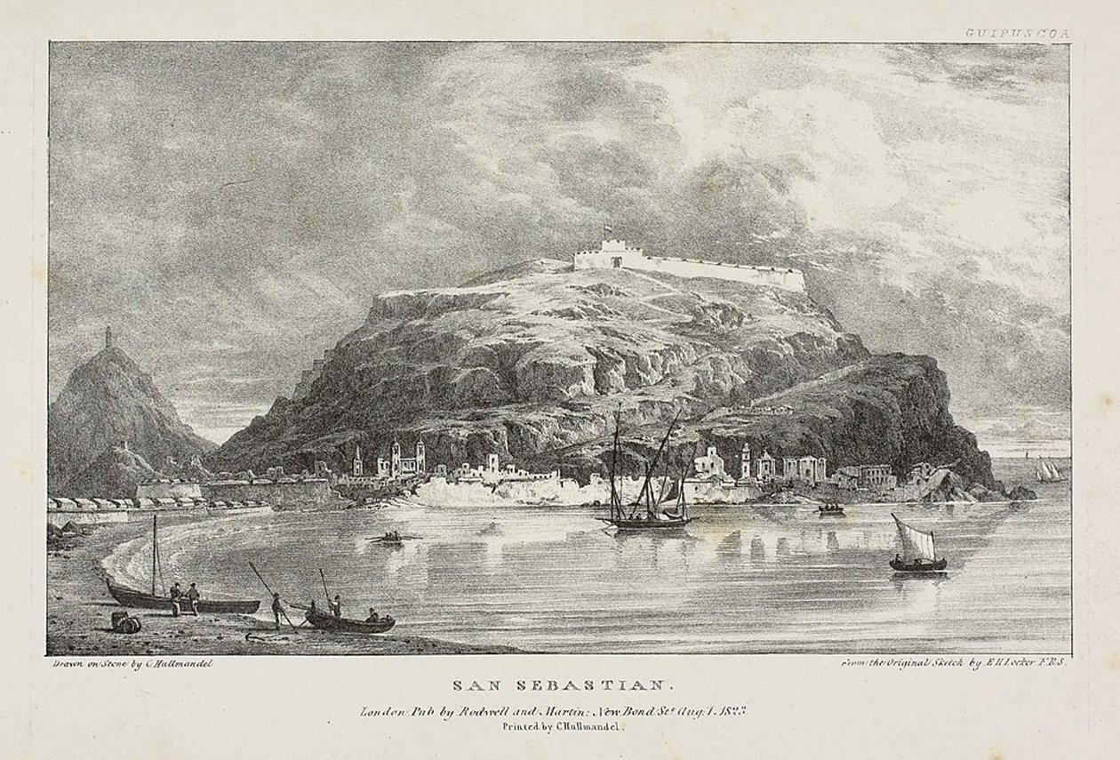 San Sebastian od James Duffield Harding