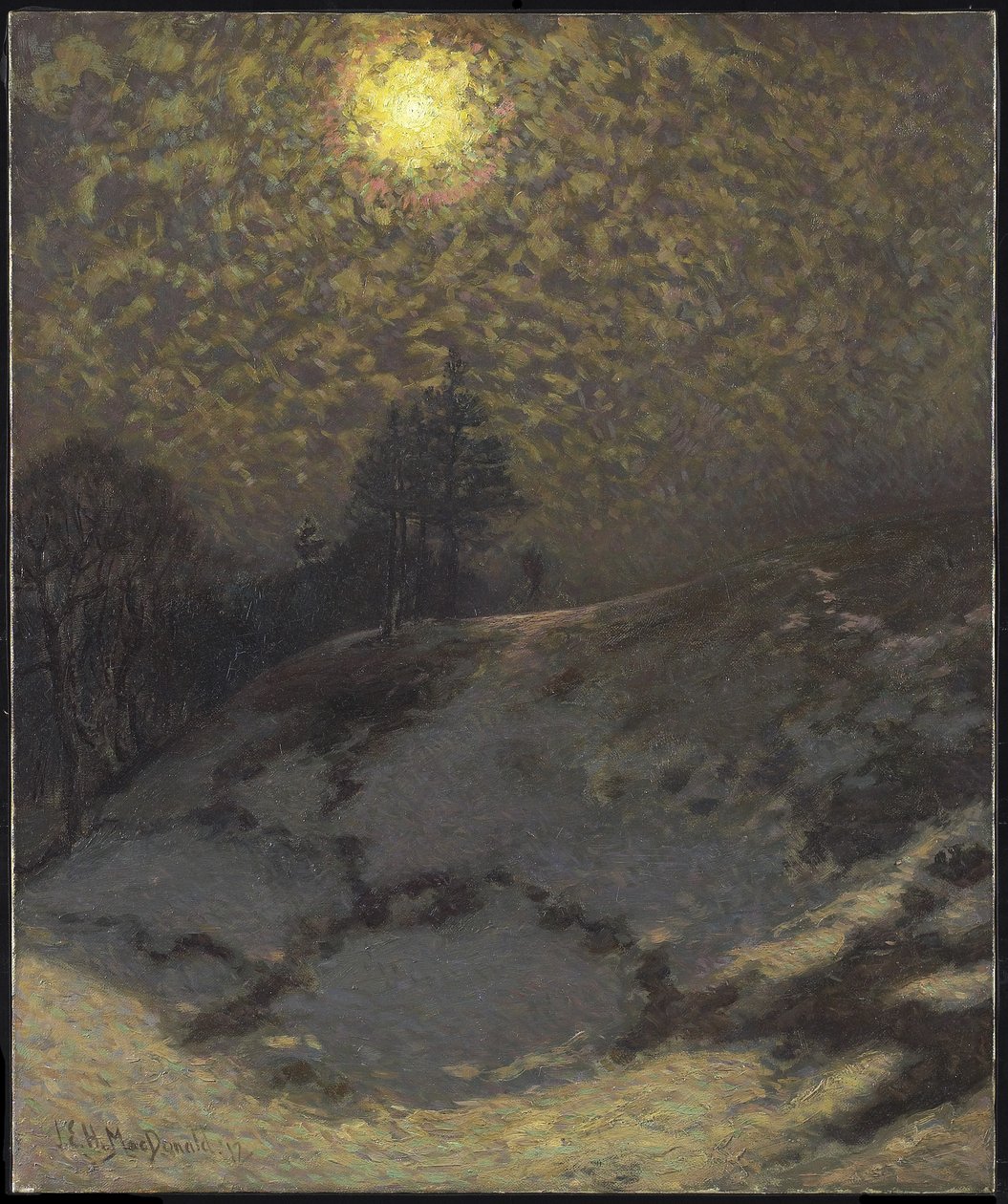 Podvečer, zima, 1912 od James Edward Hervey Macdonald