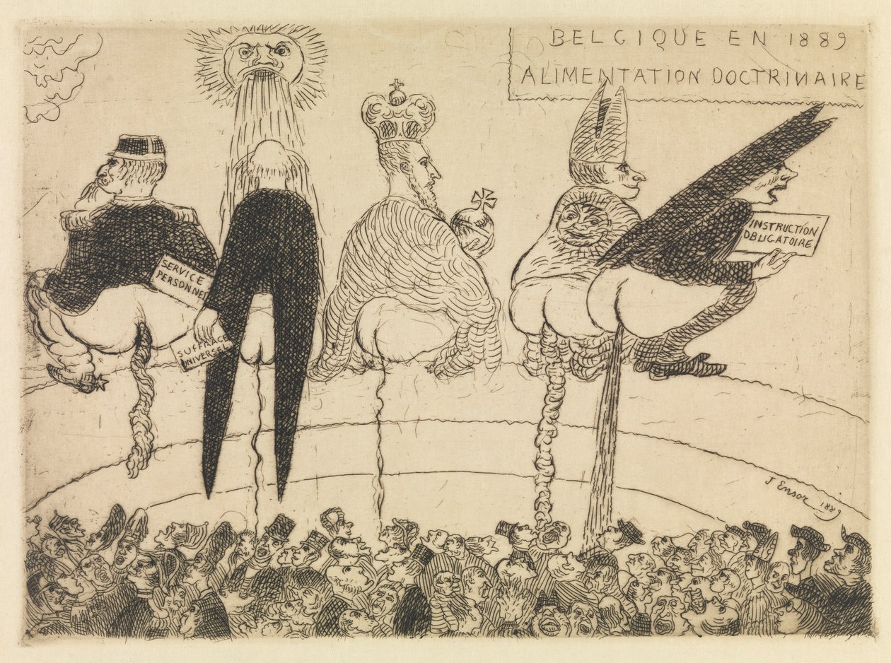 Doktrinální výživa od James Ensor