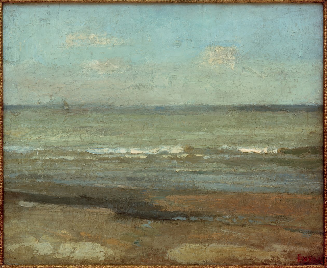 Šedá mořská krajina od James Sidney Ensor