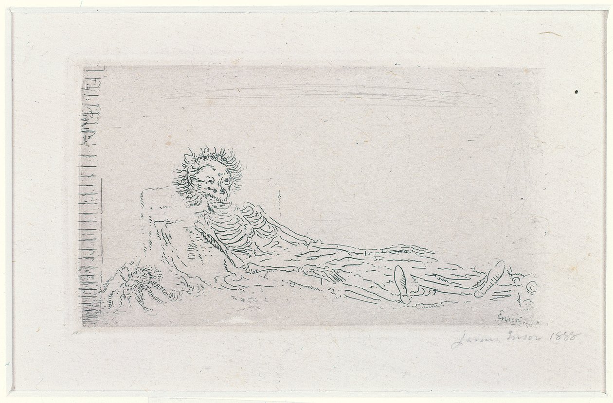 Můj portrét v roce 1960 od James Ensor